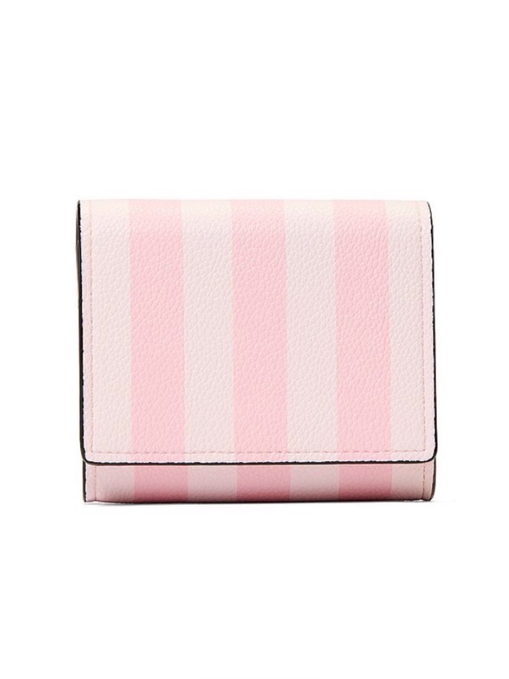 Victoria's Secret Small Flap Wallet in Heritage Stripe
